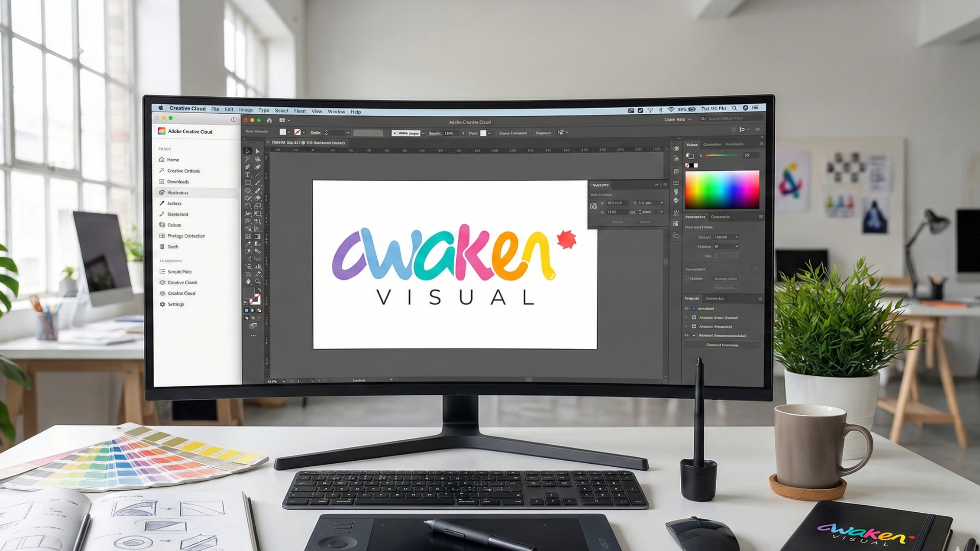 Diseño Profesional con Inteligencia Artificial: El Método Awaken Visual