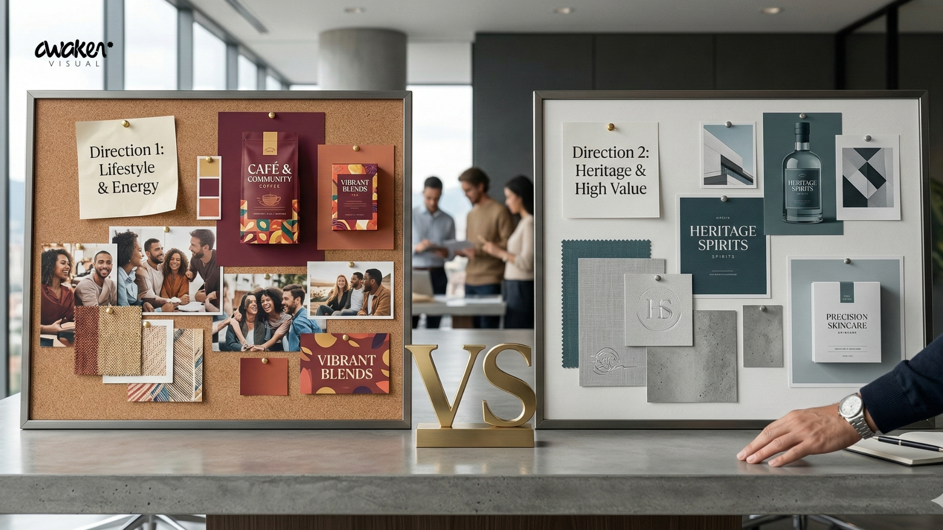 Moodboard vs Tablero de Inspiración: El error que retrasa tus proyectos corporativos