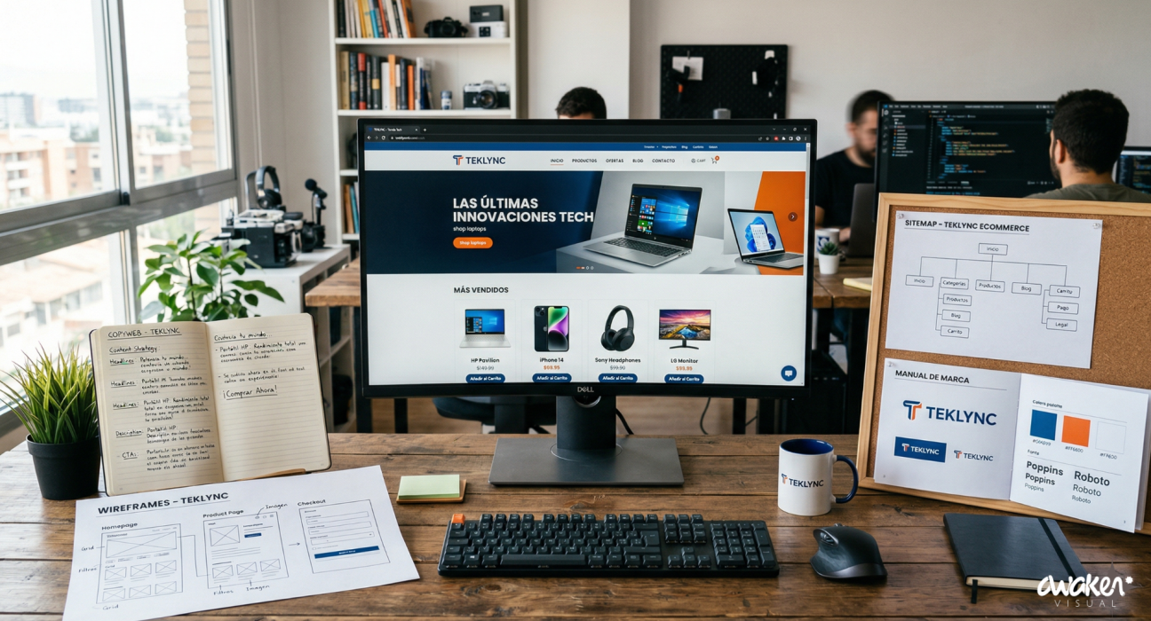 Diseño de sitio web profesional: Guía de Ingeniería B2B